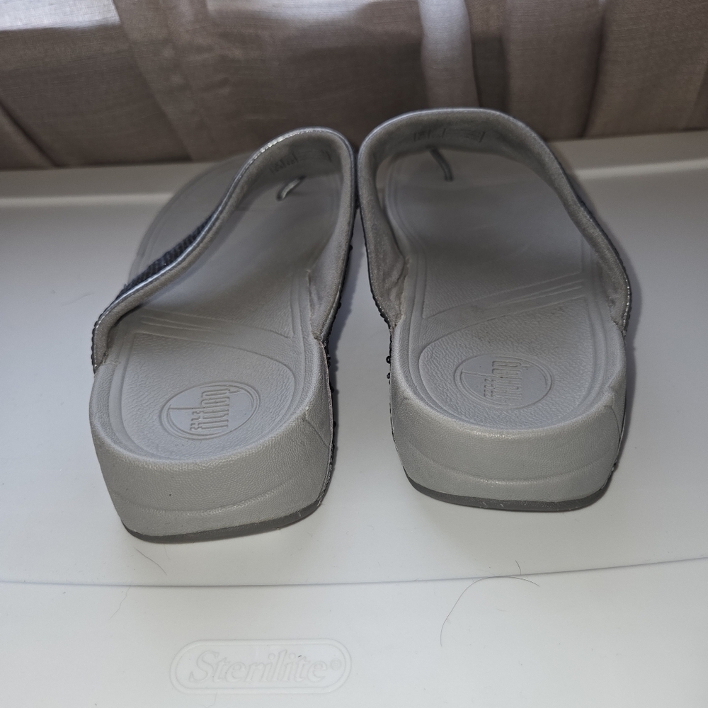 FITFLOP 10 Sequin Embellished Women's Sandals - Picture 5 of 9